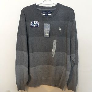 NWT U.S POLO ASSN men  sweater size L